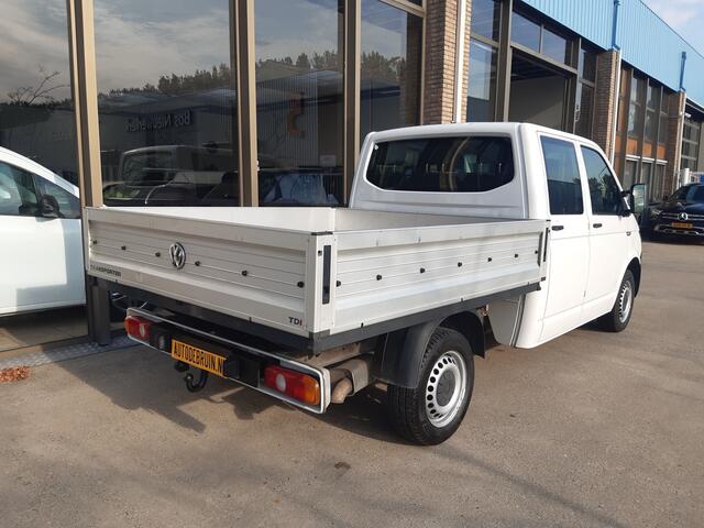Volkswagen TRANSPORTER 2.0 TDI 150 Pk L2 Dubbel Cabine 6-Persoon Airco Cruise control Trekhaak 2500 Kg
