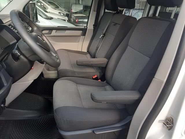 Volkswagen TRANSPORTER 2.0 TDI 150 Pk L2 Dubbel Cabine 6-Persoon Airco Cruise control Trekhaak 2500 Kg