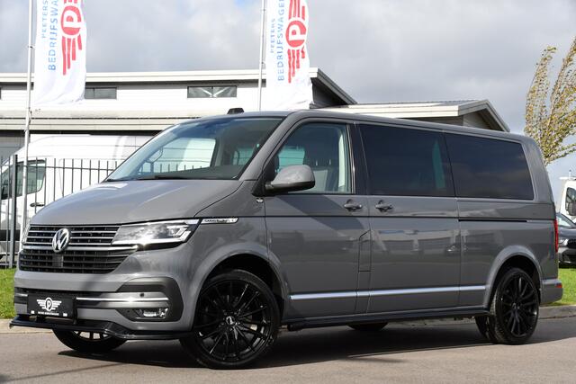 Volkswagen TRANSPORTER 2.0 TDI L2H1 DC Caravelle Full options! Adaptieve Cruise, Virtual, Carplay, LED, 204PK, 2 x Schuifdeur, Clima, Stoelverwarming, Trekhaak, Uniek! Bulli