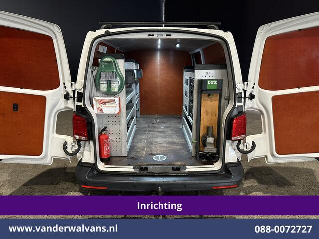 Volkswagen TRANSPORTER 2.0 TDI 150pk L2H1 Inrichting Euro6 Airco | Omvormer | Camera | 2500kg Trekhaak | Apple Carplay Android Auto, Cruisecontrol, Parkeersensoren