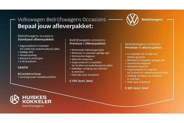 Volkswagen TRANSPORTER 2.0 TDI L2H1 150PK Navigatie | Camera | Trekhaak |