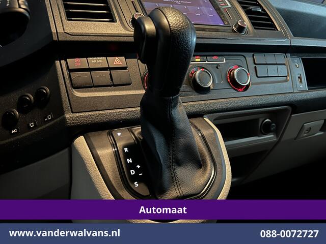 Volkswagen TRANSPORTER 2.0 TDI 150pk Automaat L2H1 inrichting Euro6 Airco | 2500kg Trekhaak | Omvormer | Navigatie, Apple Carplay, Cruisecontrol, Android Auto, Parkeersensoren, Bijrijdersbank