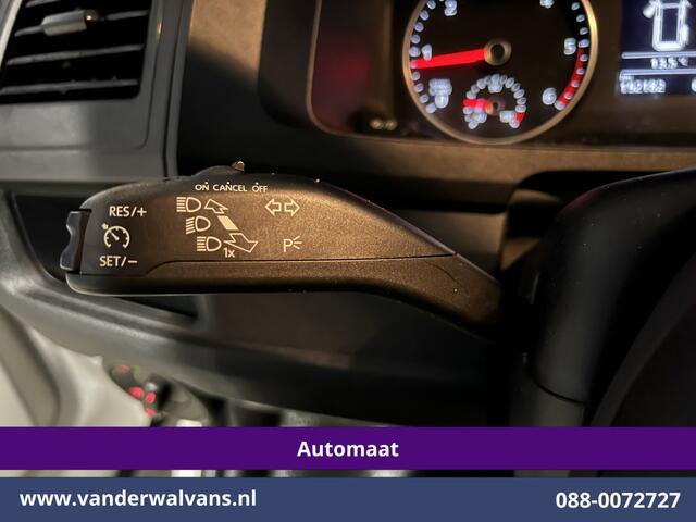 Volkswagen TRANSPORTER 2.0 TDI 150pk Automaat L2H1 inrichting Euro6 Airco | 2500kg Trekhaak | Omvormer | Navigatie, Apple Carplay, Cruisecontrol, Android Auto, Parkeersensoren, Bijrijdersbank