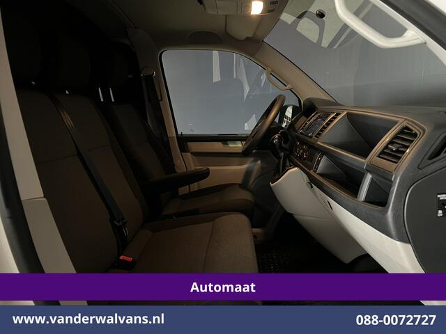 Volkswagen TRANSPORTER 2.0 TDI 150pk Automaat L2H1 inrichting Euro6 Airco | 2500kg Trekhaak | Omvormer | Navigatie, Apple Carplay, Cruisecontrol, Android Auto, Parkeersensoren, Bijrijdersbank
