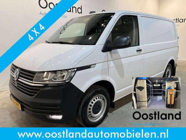 Volkswagen TRANSPORTER 2.0 TDI L1H1 150 PK 4Motion 4x4 / Servicebus / Sortimo Inrichting / Euro 6 / Airco / 220V. / Cruise Control / Trekhaak / Camera / CarPlay