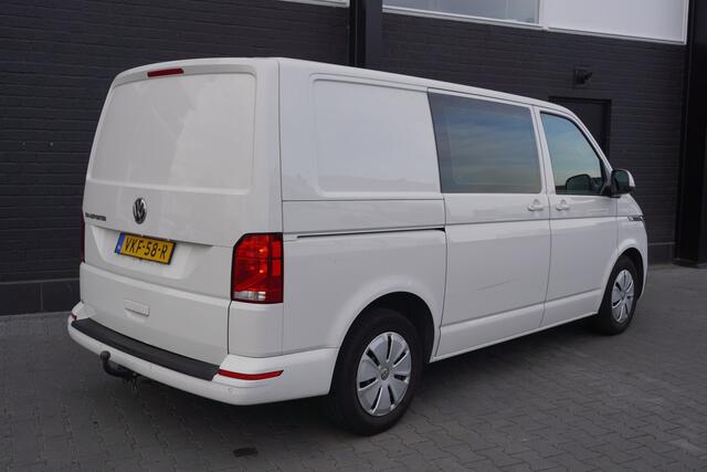 Volkswagen TRANSPORTER 2.0 TDI 150PK EURO 6 AUTOMAAT Dubbel Cabine - Airco - Navi - Cruise - ¤22.950,- Excl.