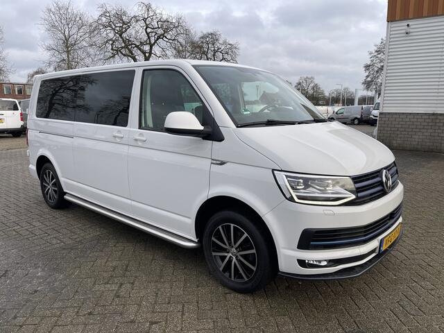 Volkswagen TRANSPORTER 2.0 TDI 150pk automaat L2H1 DC 5 persoons Highline / vaste prijs rijklaar ¤ 34.950 ex btw / lease vanaf ¤ 570 / lederen bekleding / adaptive cruise / airco / navigatie / euro 6 / bpm vrij !