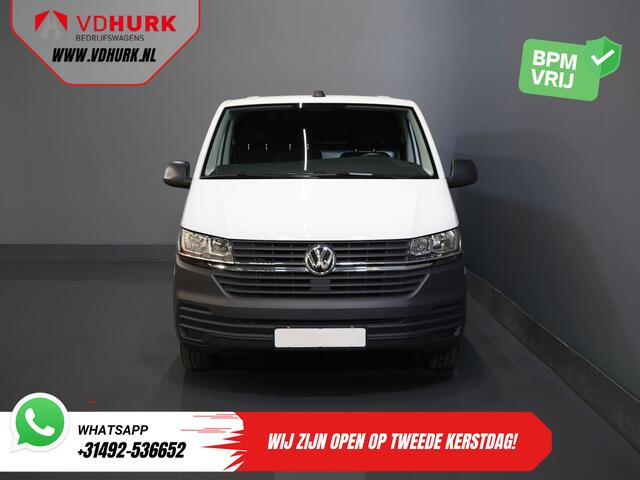 Volkswagen TRANSPORTER 2.0 TDI 150 pk DSG Aut. L2 BPM VRIJ! Adapt.Cruise/ Standkachel/ Stoelverw./ Carplay/ Camera/ PDC/ Trekhaak/ Airco