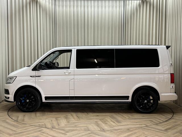 Volkswagen TRANSPORTER 2.0 TDI L2H1 DC Highline *LED* Leder / Adapt. Cruise / Carplay / Camera / Trekhaak / Navigatie / 19'' LMV / Org.NL!