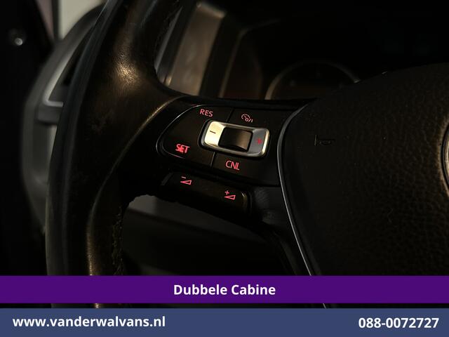 Volkswagen TRANSPORTER 2.0 TDI 150pk Automaat L2H1 Dubbele Cabine Euro6 Airco | 5-Zits | Navigatie | LM Velgen Apple Carplay, Android Auto, Cruisecontrol, Parkeersensoren, Verwarmde voorruit, Achterklep