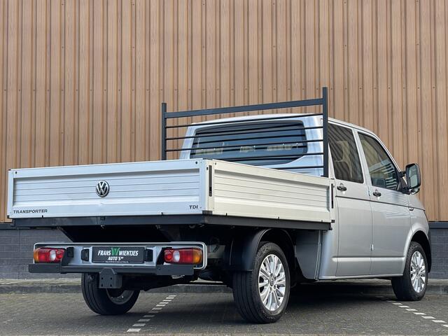 Volkswagen TRANSPORTER 2.0 TDI L2H1 DC | Marge! | Pick-up! | 6 Pers. | Trekhaak | Apple Carplay | Cruise Control | Stop&GO | Airconditioning |