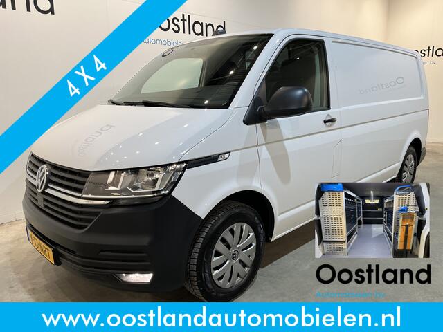Volkswagen TRANSPORTER 2.0 TDI L2H1 4Motion 150 PK Automaat / Euro 6 / Servicebus / Sortimo Inrichting / Airco / Cruise Control / Camera / Trekhaak / CarPlay / Navigatie / Klep