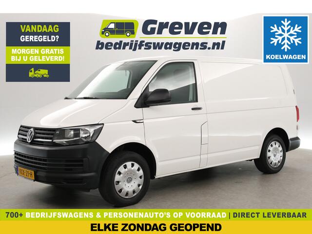 Volkswagen TRANSPORTER 2.0 TDI 150PK L1H1 | Koelwagen 4° | Nachtkoeling | Airco | Cruise | 3-Zits | Trekh. | Parkeersens.