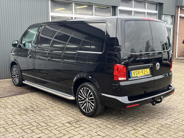Volkswagen TRANSPORTER 2.0 TDI L2H1 Bulli 150pk Automaat Airco Cruise controle Digitaal display Trekhaak 2500kg trekgewicht 2-Persoons Telefoonverbinding Apple carplay Sitebars Euro 6 Dealer onderhouden
