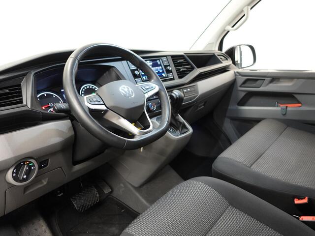 Volkswagen TRANSPORTER 2.0 150PK L2H1 Highline Automaat Dubbele Cabine Airco Navi Parkeersensoren Camera Trekhaak Carplay