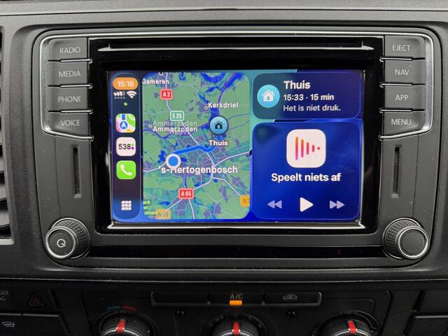 Volkswagen TRANSPORTER 2.0 TDI 150PK Euro 6 L2H1 DC Comfortline Plus CarPlay/Cruise control/trekhaak