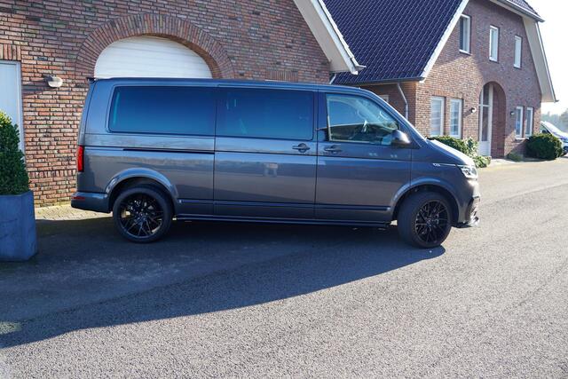 Volkswagen TRANSPORTER 2.0 TDI 204 pk DSG Aut. Highline Edition Dubbel Cabine 2x Elek. Schuifdeur, 20" LMV, Zwarte Grille, Lederen Interieur, Camera, Vol, vol, 5-Zits