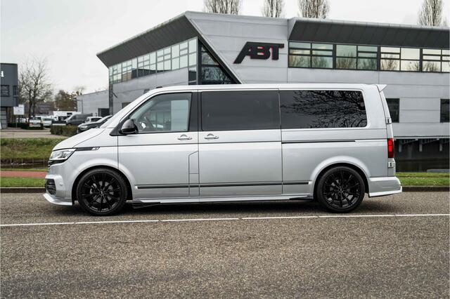 Volkswagen TRANSPORTER Caravelle 2.0 TDI 180pk ABT L2H1 DC | Dubbele Cabine | Camera | Adaptive cruise | Stoelverwarming | ABT Bodykit | ABT GR20 Glossy Black | ABT Power upgrade