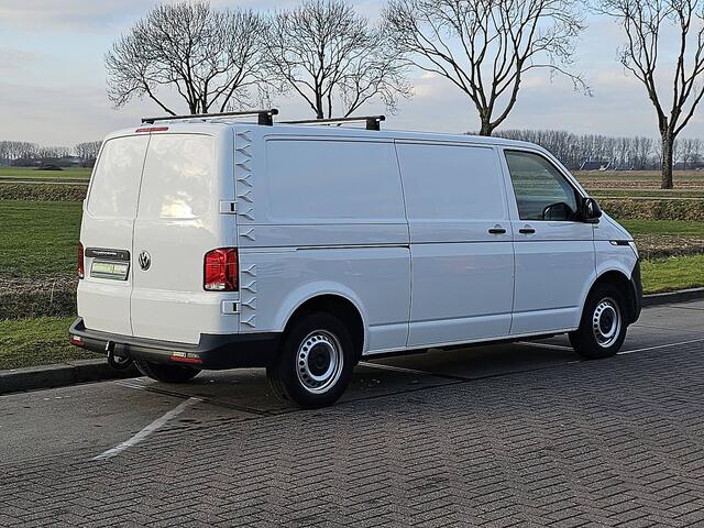 Volkswagen TRANSPORTER 2.0 TDI T6.1 L2H1 2x-Zijdeur Trekhaak Achterdeuren CarPlay!