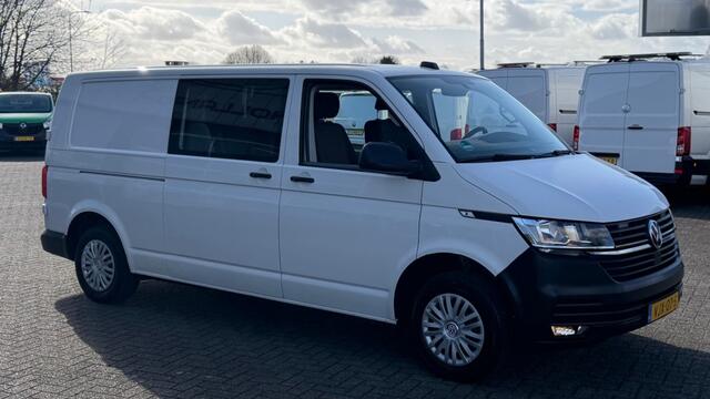 Volkswagen TRANSPORTER 2.0 TDI 81KW 110PK L2H1 DC DUBBELE CABINE EURO 6 AIRCO/ NAVIGATIE/ CRUISE CONTROL/ 100% DEALERONDERHOUDEN