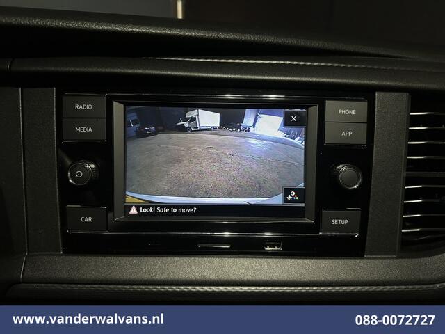 Volkswagen TRANSPORTER 2.0 TDI R line L2H1 Euro6 Airco | Camera | LM Velgen | Leder | Imperiaal | Apple Carplay Android Auto, Sidebars, Bijrijdersbank