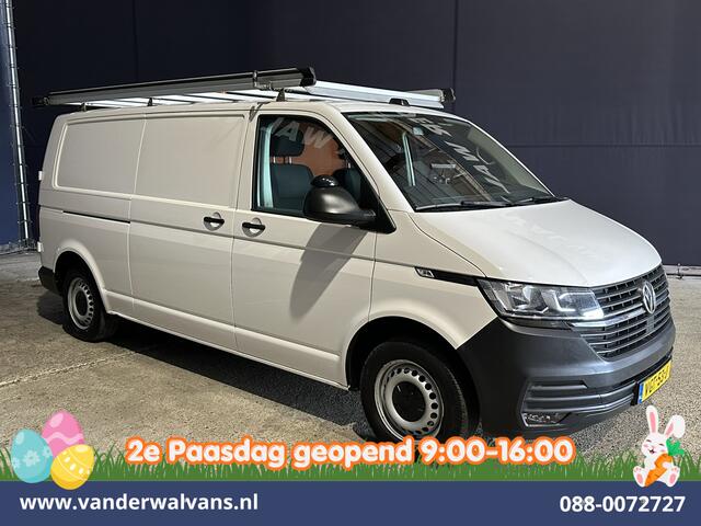 Volkswagen TRANSPORTER 2.0 TDI L2H1 Inrichting Euro6 Airco | Imperiaal | Omvormer | Camera | Apple Carplay | Cruisecontrol Android Auto, Trekhaak, Parkeersensoren
