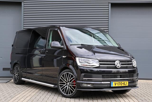 Volkswagen TRANSPORTER 2.0 TDI 150 PK L2H1 DC Highline | Marge | BTW / BPM Vrij | ACC | Navigatie | CarPlay | DAB | Trekhaak | Dubbel schuifdeur | NAP Logisch | NL Auto