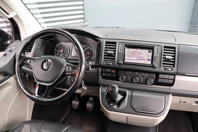 Volkswagen TRANSPORTER 2.0 TDI 150 PK L2H1 DC Highline | Marge | BTW / BPM Vrij | ACC | Navigatie | CarPlay | DAB | Trekhaak | Dubbel schuifdeur | NAP Logisch | NL Auto