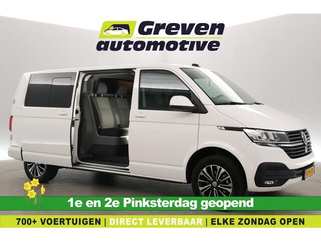 Volkswagen TRANSPORTER 2.0 TDI L2H1 | Dubbele Cabine | Aut. | Airco | Cruise | Camera | Carplay | 2xSchuifdeur