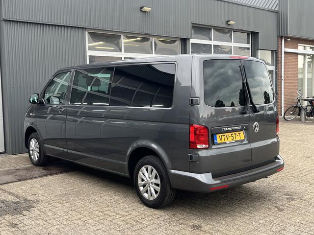 Volkswagen TRANSPORTER 2.0 TDI L2H1 DC 150pk Airco Cruise controle Telefoonverbinding Apple carplay Stuurwielbediening Parkeersensoren voor en achter Euro 6 1e eigenaar Dealer onderhouden