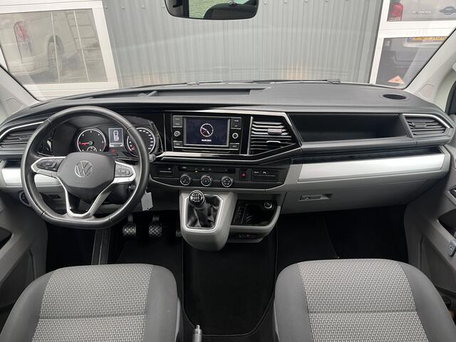 Volkswagen TRANSPORTER 2.0 TDI L2H1 DC 150pk Airco Cruise controle Telefoonverbinding Apple carplay Stuurwielbediening Parkeersensoren voor en achter Euro 6 1e eigenaar Dealer onderhouden