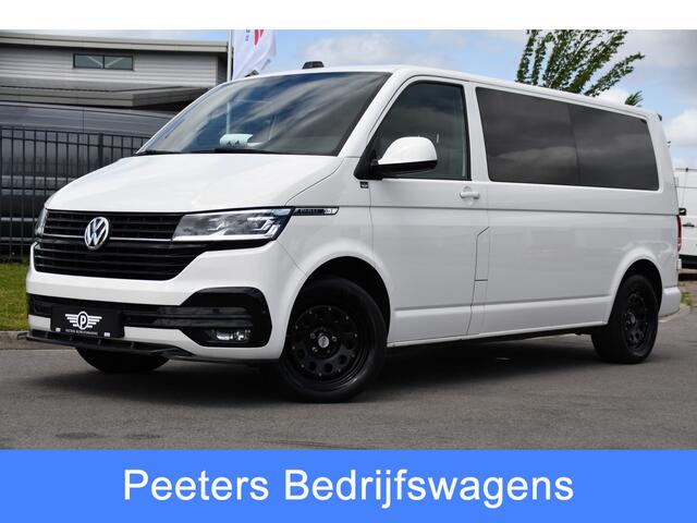 Volkswagen TRANSPORTER 2.0 TDI L2H1 28 Bulli Virtual, Camera, Carplay, LED, 150pk, Stoelverwarming, Leder, Automaat, Voorruit verwarming, 2 xStoel, Uniek!