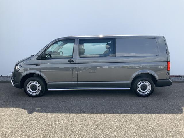 Volkswagen TRANSPORTER MARGE !! 2.0 TDI L2H1 Dub Cab 5 Pers Airco Cruise Navi Trekhaak 2200 kg Alu Velg Side Bar Camera Bull Bar Euro 6