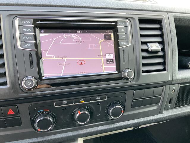 Volkswagen TRANSPORTER MARGE !! 2.0 TDI L2H1 Dub Cab 5 Pers Airco Cruise Navi Trekhaak 2200 kg Alu Velg Side Bar Camera Bull Bar Euro 6