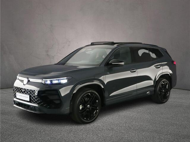 Volkswagen Tayron R-Line Edition 1.5 TSI eHybrid 272pk DSG Automaat Trekhaak, Panoramadak, Harman Kardon audio, Black style, Adaptive cruise control, Elektrische achterklep