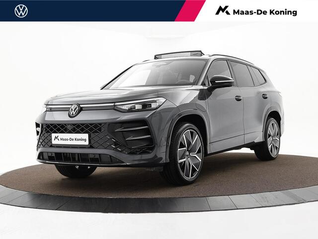 Volkswagen Tayron 1.5 eTSI 272pk DSG R-Line Edition · Wegklapbare Trekhaak · Panoramadak · Massage · Keyless · Elek. Achterklep · 20'' Inch · Garantie t/m 30-10-2030 of 100.000km