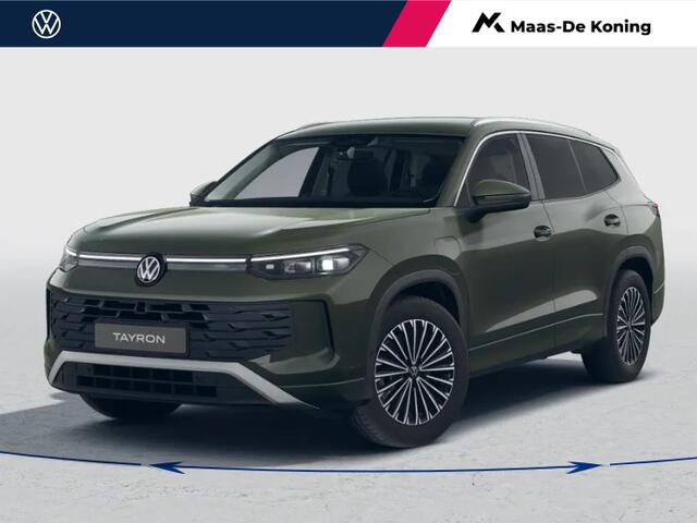 Volkswagen Tayron Life Edition 1.5 eHybrid 204 PK 6 versn. DSG · Comfort pakket · Trekhaak inklapbaar, met elektrische ontgrendeling, incl. aanhangermanoeuvreerhulp Trailer Assist · Voorraad OUTLET · Prijs is inclusief inruilpremie ·