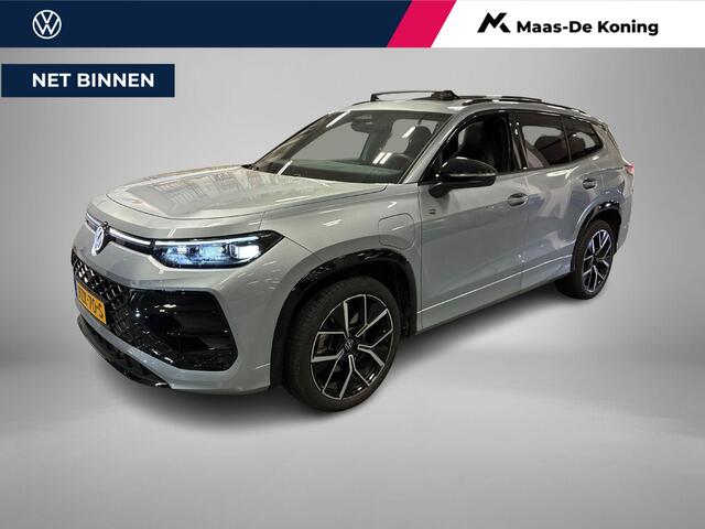 Volkswagen Tayron 1.5 204pk DSG eHybrid R-Line Edition · Panoramadak · 360 Camera · Inklap. Trekhaak · Matrix LED · Dodehoeksensor · Keyless · Garantie t/m 04-08-2029 of 100.000km