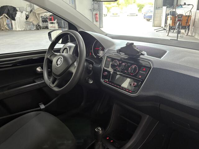 Volkswagen UP! 1.0 BMT move up!, Airco, Electrische ramen en spiegels, In hoogte verstelbare stoel, Isofix, Telefoon, Prijs incl apk, beurt en 3 maanden garantie