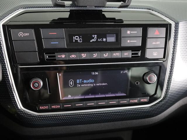 Volkswagen UP! 1.0 65 pk | Verlengde garantie | Navigatie via App | Autom. airco | Cruise control | Parkeersensoren achter | Achteruitrijcamera |