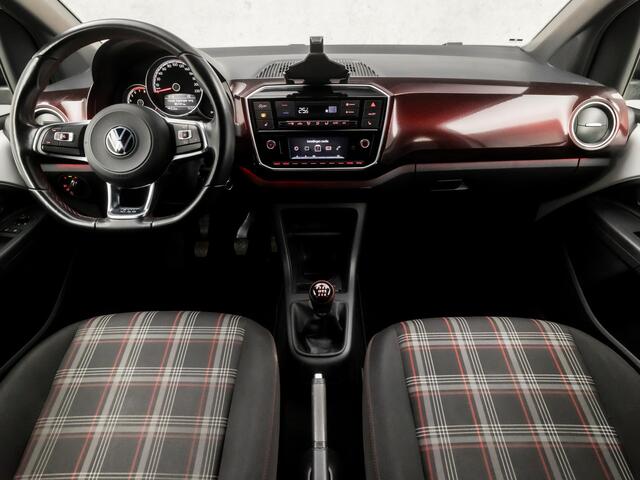 Volkswagen UP! 1.0 TSI GTI (STOELVERWARMING, BLUETOOTH, SFEERVERLICHTING, GETINT GLAS, SPORTSTOELEN, LM VELGEN, STUURWIEL MULTIFUNCTIONEEL, NIEUWE APK, NIEUWSTAAT)