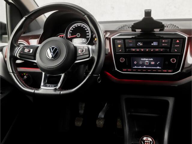 Volkswagen UP! 1.0 TSI GTI (STOELVERWARMING, BLUETOOTH, SFEERVERLICHTING, GETINT GLAS, SPORTSTOELEN, LM VELGEN, STUURWIEL MULTIFUNCTIONEEL, NIEUWE APK, NIEUWSTAAT)