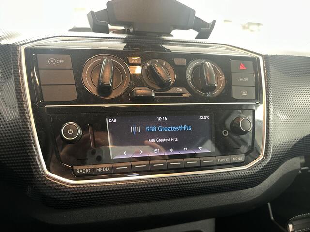 Volkswagen UP! 1.0 65pk · Airco · Elek. Ramen · Radio · Bluetooth · Telefoon Dock · 14'' Inch · Garantie t/m 29-08-2027 of 100.000km