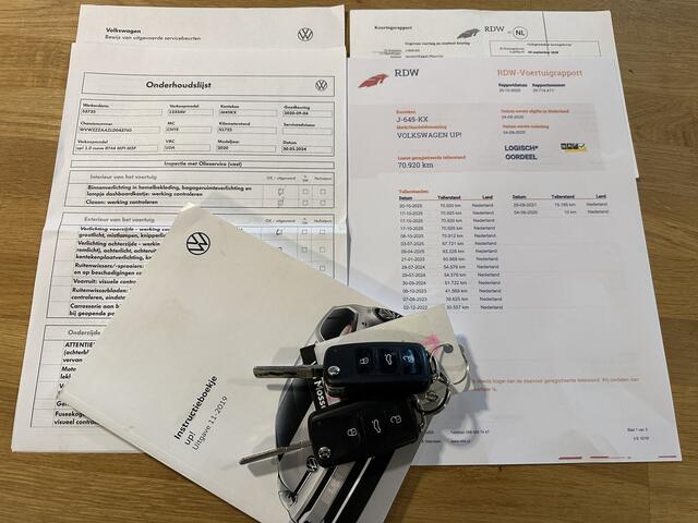 Volkswagen UP! 1.0 BMT move up! 1e eigenaar / RIJKLAAR INCL. GARANTIE!!