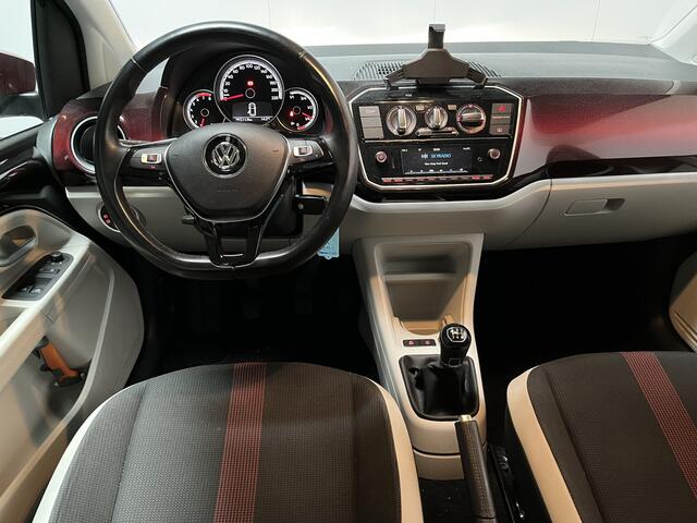 Volkswagen UP! 1.0 BMT high up! / BLUETOOTH/ CRUISE CONTROL/ LEDER MULTIFUNC. STUUR/ PARK. SENSOREN + CAMERA/ 17" LMV/ AIRCO