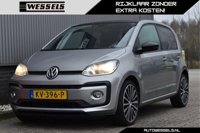 Volkswagen UP! 1.0 TSI BMT high up! 90PK, Leder, Stoelverwarming,17 inch, PDC, Multi-stuur, DAB