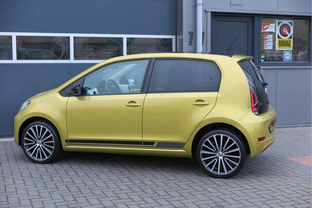 Volkswagen UP! 1.0 BMT 44kw 60pk move up! Navi via Maps & more ,Bleutooth telefoon, Lichtmetalen velgen 17", Led , Cruisecontrol tegen ¤500,- meerprijs