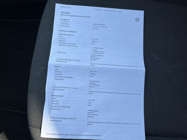 Volkswagen UP! 1.0 / Airco / Bluetooth / Elek Ramen V /