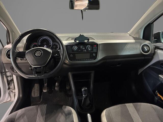 Volkswagen UP! 1.0 60pk BMT High UP! · Cruise Control · P-Sensoren · 15"Velgen · Airco · Telefoonhouder · Mistlampen · Elek. Verstel- + Verwarmbare Spiegels ·
