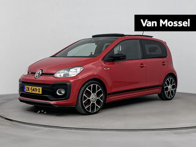 Volkswagen UP! 1.0 TSI GTI 116PK | Schuif-/Kanteldak | Stoelverwarming | BEATS Audio | Climate Control | Achteruitrijcamera | *Tornado Red*
